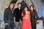 Mohamed 7 Lucky Morani with Manali Jagtap and Vicky Soor at Designer Manali Jagtap Engagement in JW Marriott on 6th Sept 2014